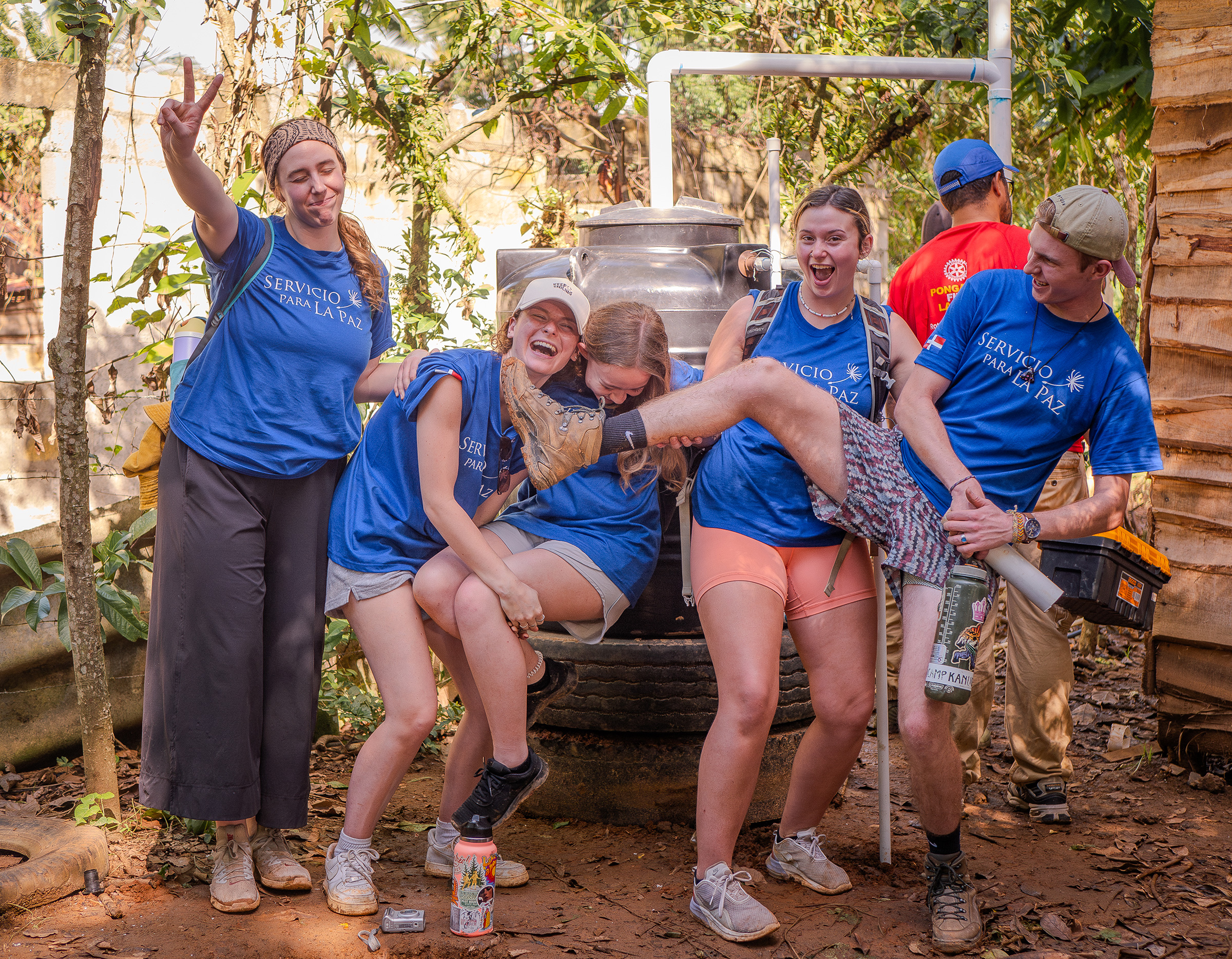 Students on ASE in the Dominican Republic